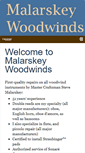 Mobile Screenshot of malarskeywoodwinds.com